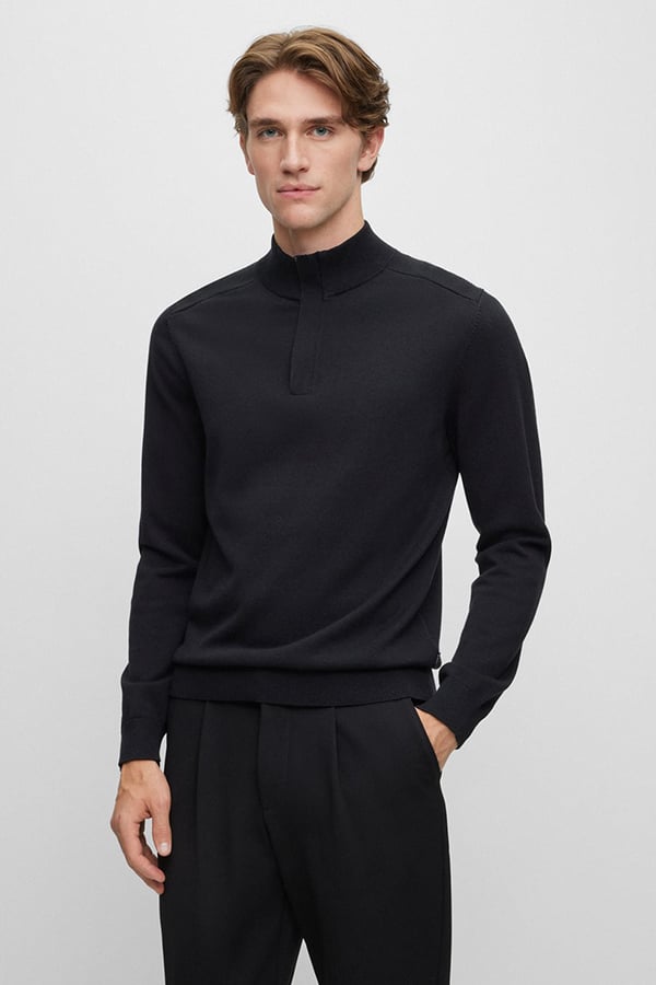 ΠΛΕΚΤΗ ΜΠΛΟΥΖΑ BOSS - 001 ΜΑΥΡΟ